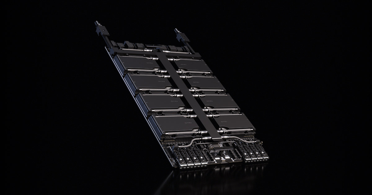 Платформа NVIDIA HGX — официальное фото NVIDIA