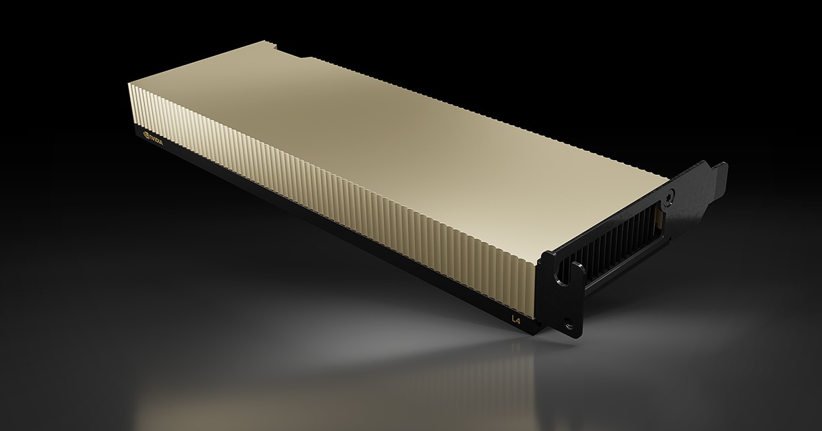 NVIDIA L4 24 ГБ — изображение производителя
