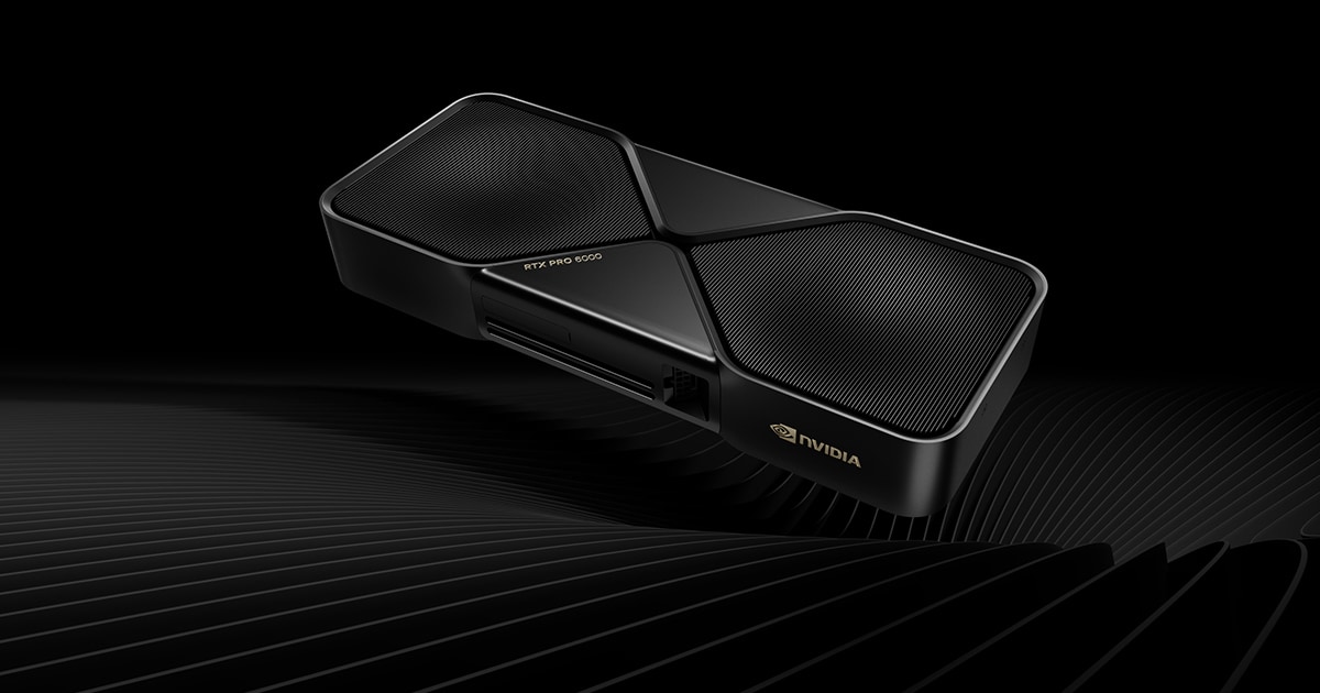 NVIDIA RTX PRO 6000 Blackwell Workstation 96 ГБ — изображение производителя