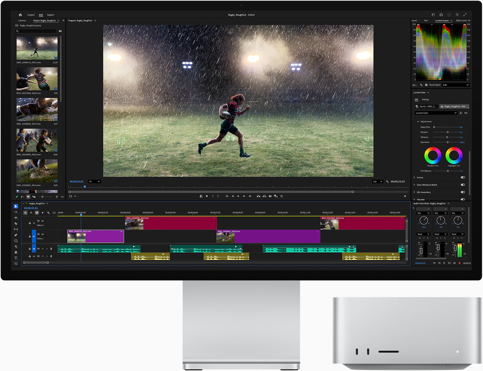 Дизайн Mac Studio, официальное фото Apple