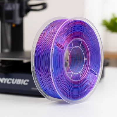 Elegoo Silk PLA Dual Color (Blue + Purple) – купить в Москве