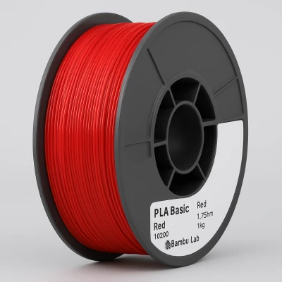 PLA пластик Bambu Lab Красный 10200 – купить в Москве