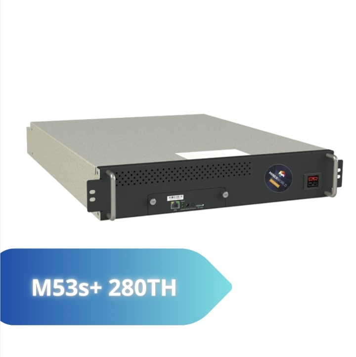 Whatsminer MicroBT m53s+ 280 th NEW – купить в Москве