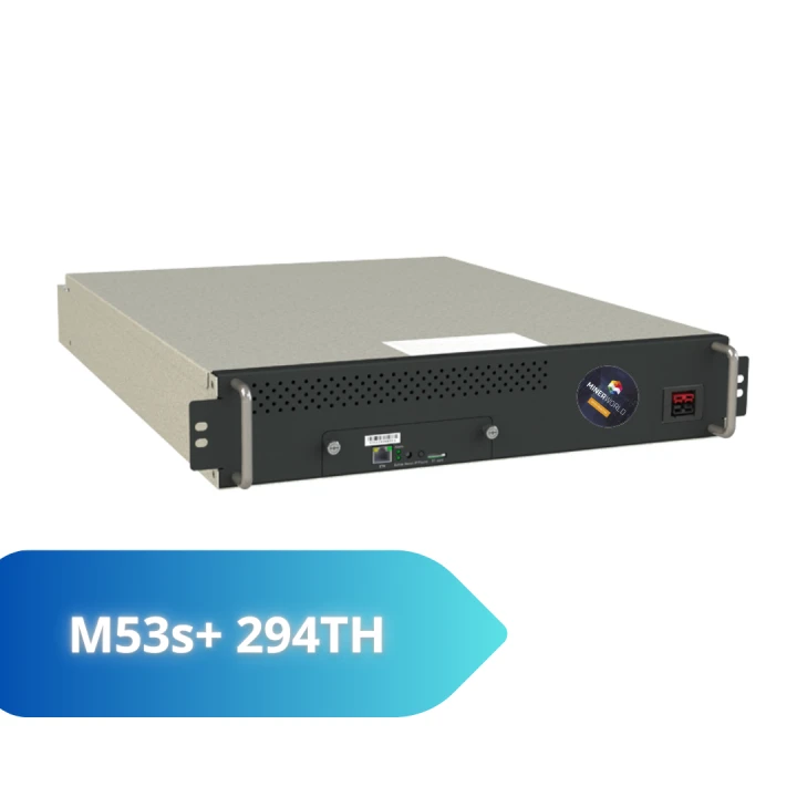 Whatsminer MicroBT m53s+ 294 th NEW – купить в Москве, фото 1