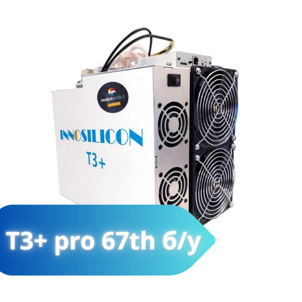 Innosilicon T3+ pro 67 Th б/у – купить в Москве, фото 1
