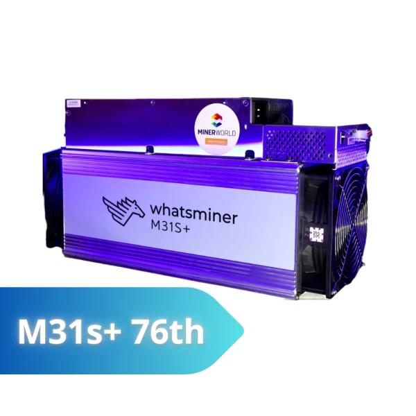 Whatsminer MicroBT m31s+ 76 th – купить в Иркутске, фото 1