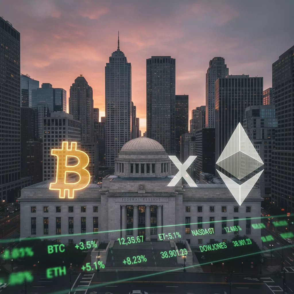 Институционалы увеличивают ставки на Bitcoin и Ethereum на фоне восстановления рынка