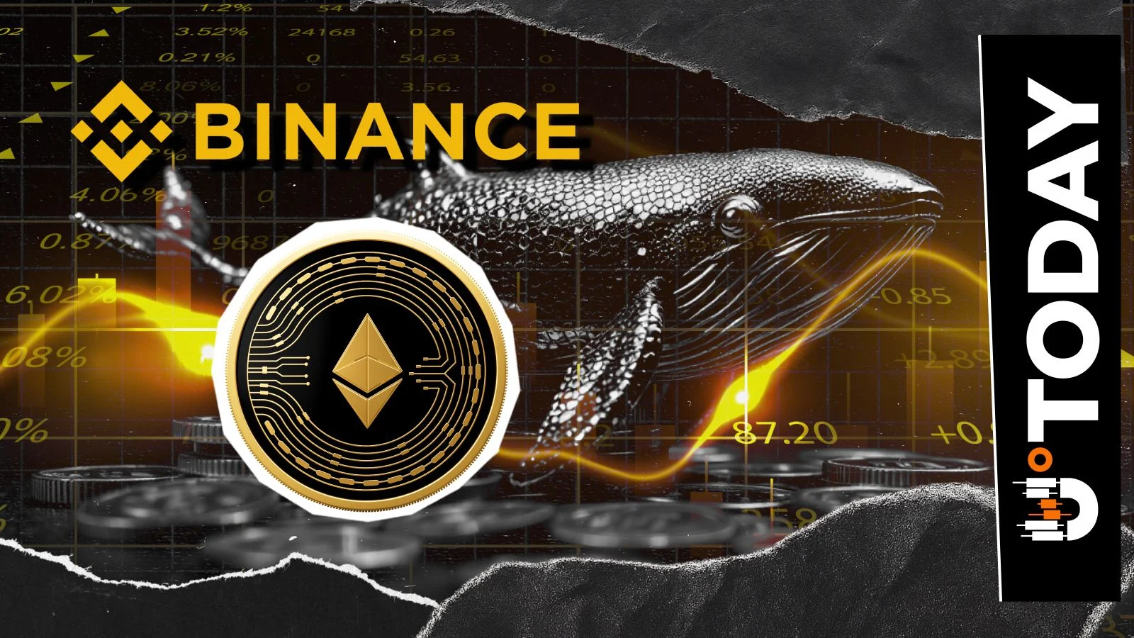 Крупный инвестор вывел 32 007 ETH с Binance