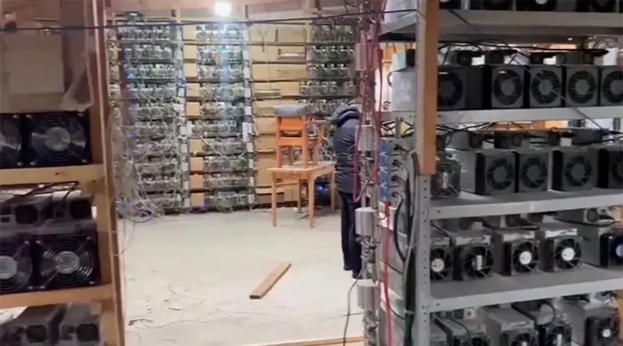 В Красноярском крае обнаружена крупная нелегальная майнинг-ферма