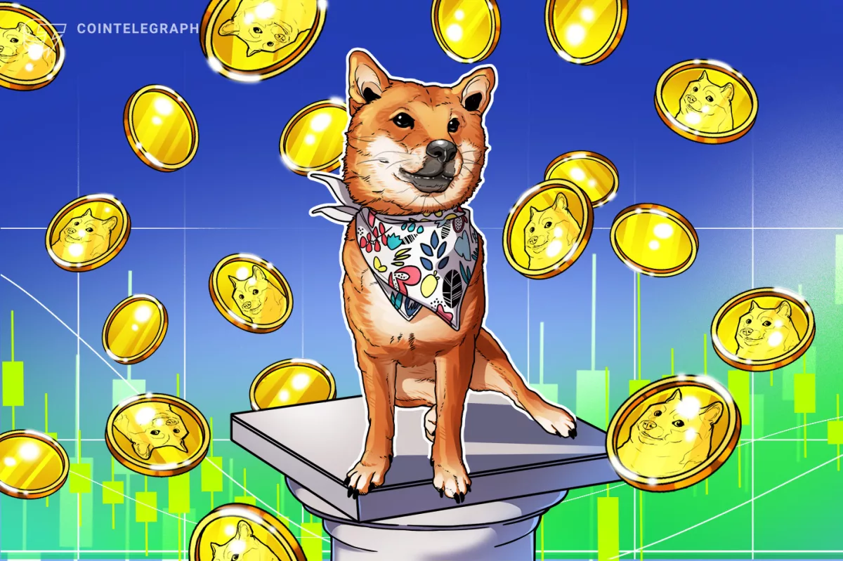 Крупные держатели Dogecoin наращивают позиции перед возможным ростом на 20%